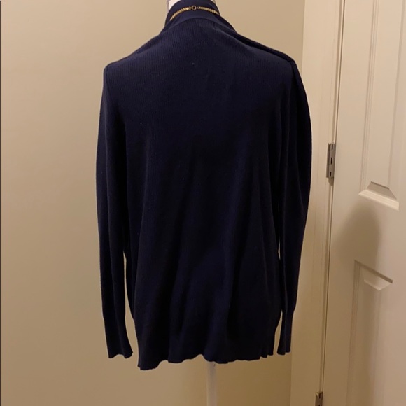 ❄️A New Day Navy Blue Open Cardigan Sweater❄️ - Picture 3 of 5